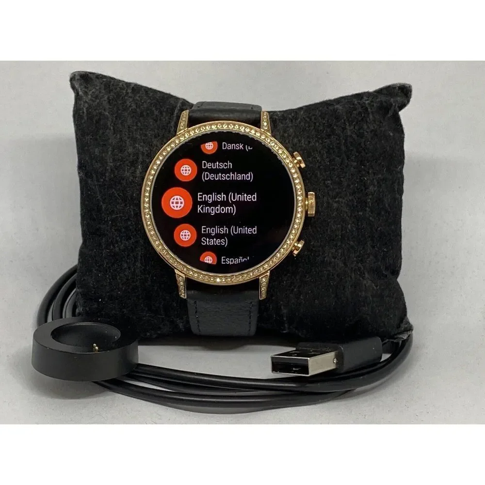 Fossil Gen 4 Authentic Digital Dial Smart Watch Custom Band FTW6015 LT308